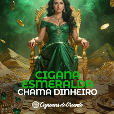 CHAMA DINHEIRO NAS FOR�AS DA CIGANA ESMERALDA