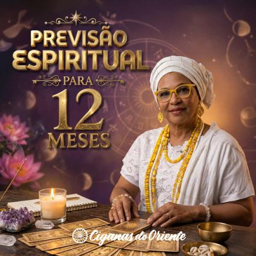 PREVIS�O ESPIRITUAL PARA 12 MESES