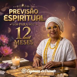 PREVIS�O ESPIRITUAL PARA 12 MESES