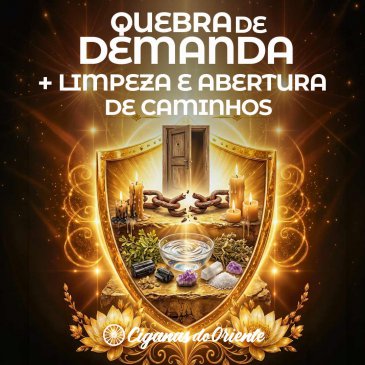 QUEBRA DE DEMANDA + LIMPEZA E ABERTURA DE CAMINHOS